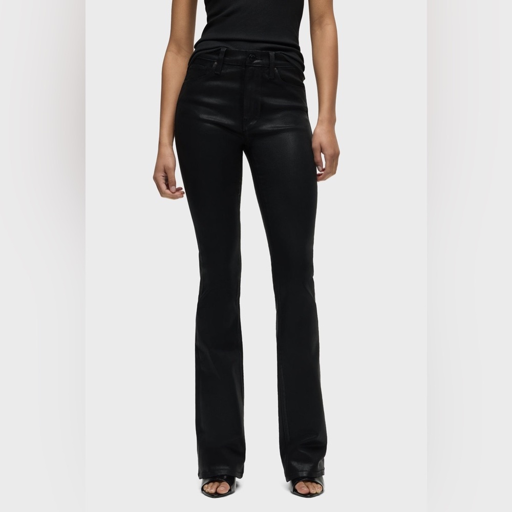 Hudson Jeans Black High-Rise Button Closure Pants
